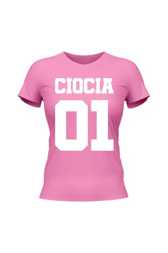 Koszulka damska Ciocia 01 - różowa