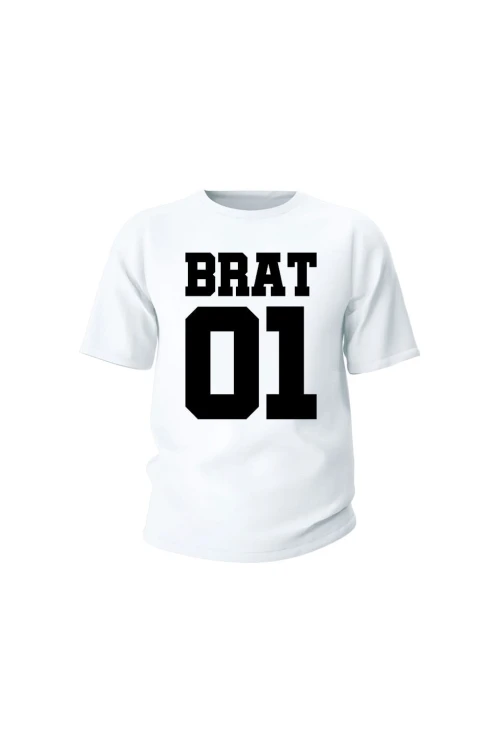 Koszulka dziecięca Brat 01 - biała
