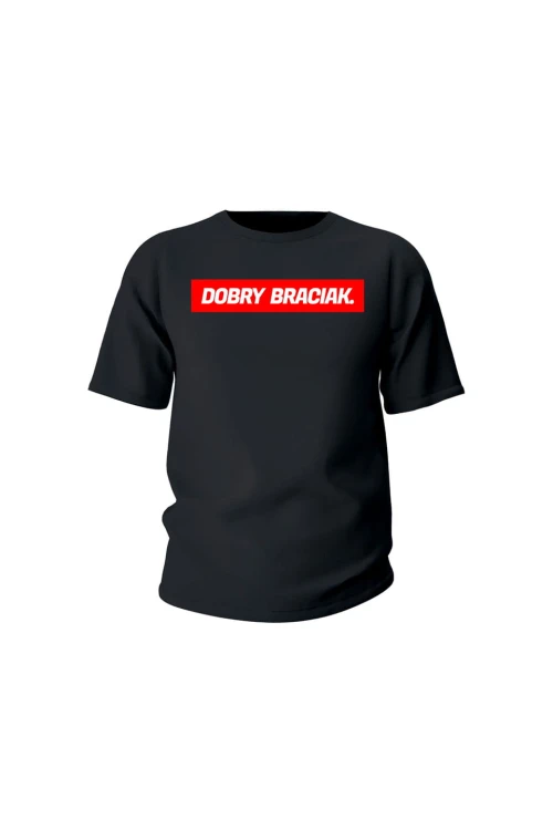 Koszulka dziecięca Dobry braciak - czarna
