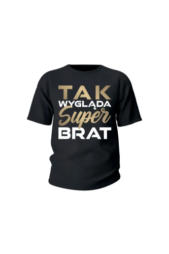 Koszulka dziecięca Tak wygląda super brat