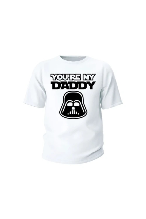 Koszulka dziecięca You're my daddy - biała
