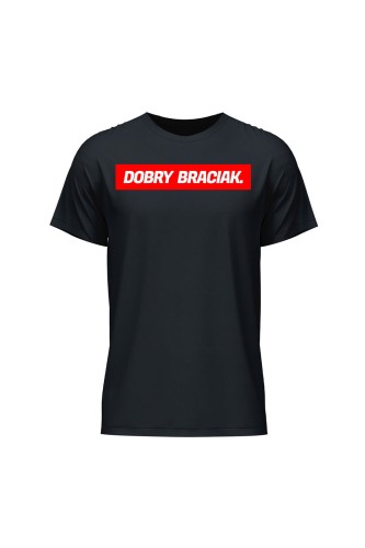 Koszulka męska Dobry braciak - czarna