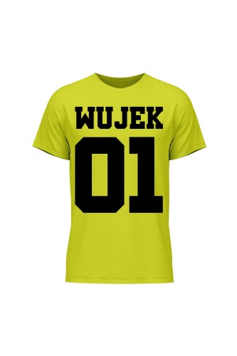 Koszulka męska Wujek 01 - limonka
