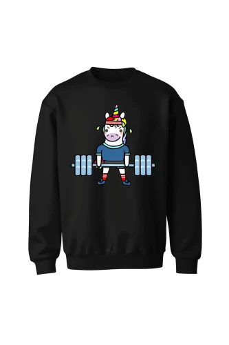 Bluza bez kaptura Jednorożec
