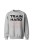Bluza bez kaptura Train Hard - szara