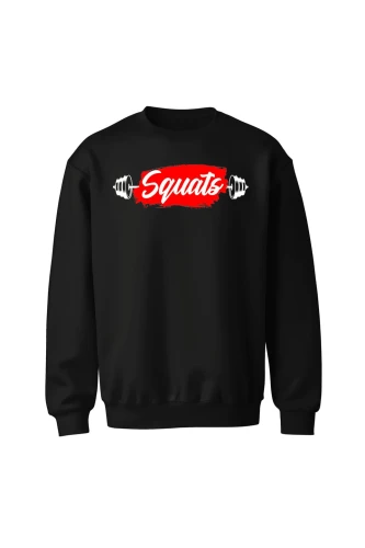 Bluza bez kaptura Squats