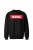 Bluza bez kaptura Mama - czarna