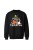 Bluza bez kaptura Meowy Christmas - czarna