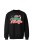 Bluza bez kaptura Pomocnik Mikołaja - czarna