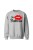 Bluza bez kaptura Mrs babcia - szara