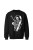 Bluza bez kaptura Szkielety w trumnie party time - czarna