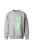 Bluza bez kaptura Szkielety w trumnie party time - szara