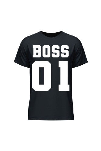 Koszulka męska Boss 01 - czarna