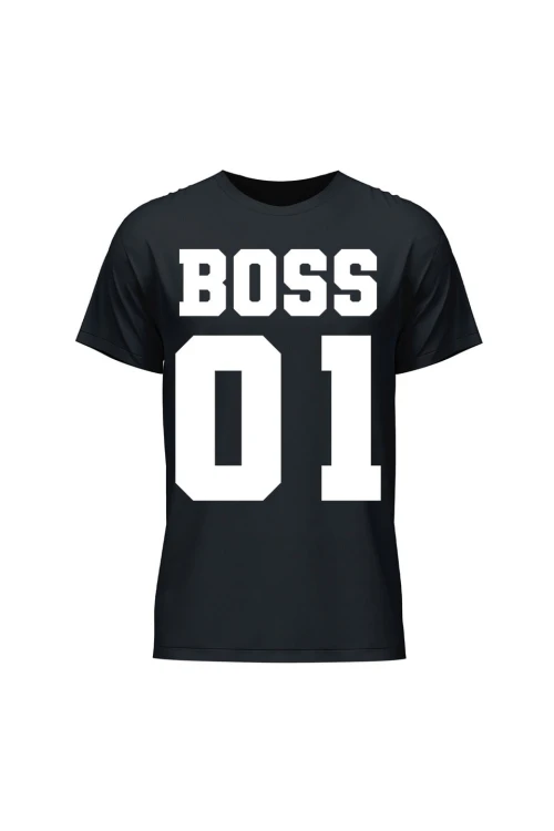 Koszulka męska Boss 01 - czarna