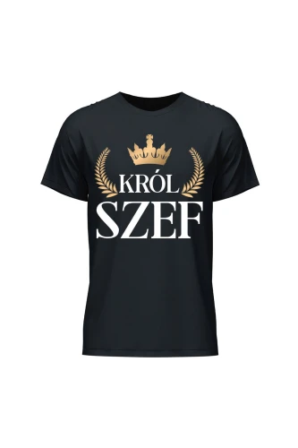 Koszulka męska Król szef