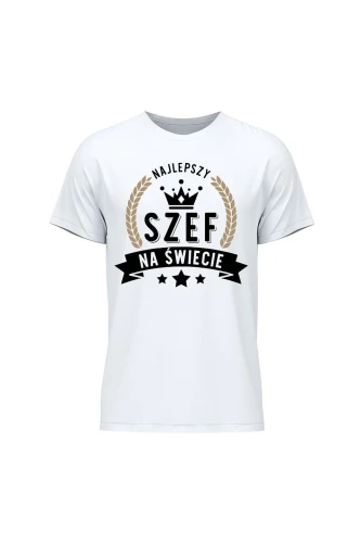 Koszulka męska Najlepszy szef na świecie