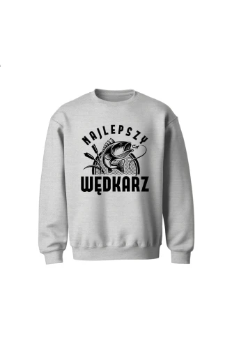 Bluza dziecięca bez kaptura Najlepszy wędkarz