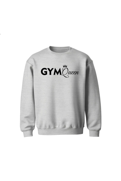 Bluza dziecięca bez kaptura Gym Queen - szara