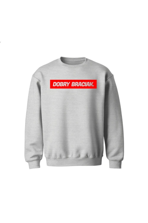 Bluza dziecięca bez kaptura Dobry braciak - szara