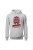 Bluza męska z kapturem Motocross is my life - szara