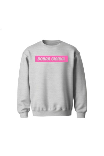 Bluza dziecięca bez kaptura Dobra siorka - szara