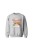 Bluza dziecięca bez kaptura Lazy christmas ho ho ho - szara