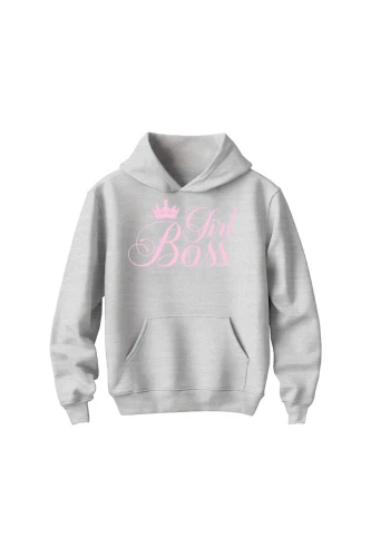 Bluza dziecięca z kapturem Girl Boss