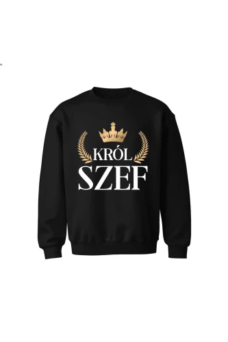 Bluza dziecięca bez kaptura Król szef