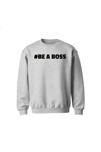 Bluza dziecięca bez kaptura Be a boss