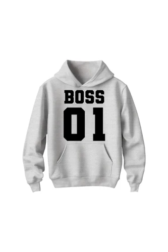 Bluza dziecięca z kapturem Boss 01