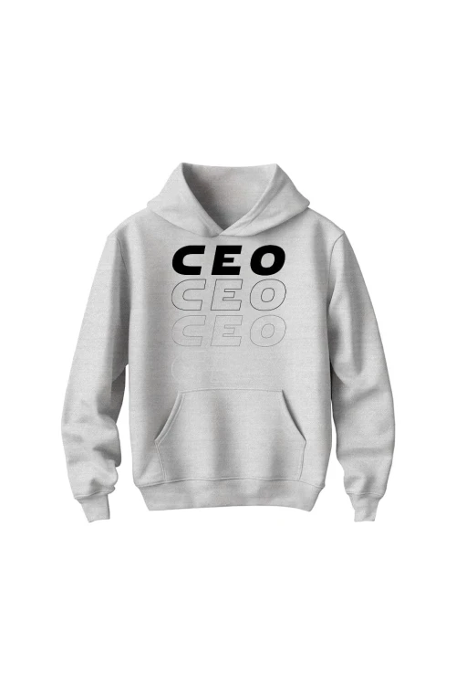 Bluza dziecięca z kapturem Ceo ceo - szara