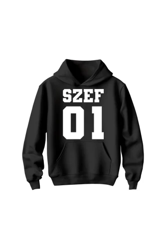 Bluza dziecięca z kapturem Szef 01
