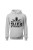 Bluza męska z kapturem Speed king of the road - szara