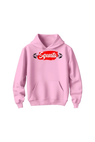 Bluza dziecięca z kapturem Squats