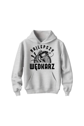 Bluza dziecięca z kapturem Najlepszy wędkarz