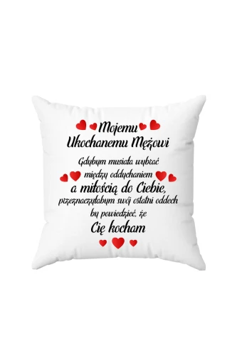 Poduszka Mojemu Ukochanemu Mężowi