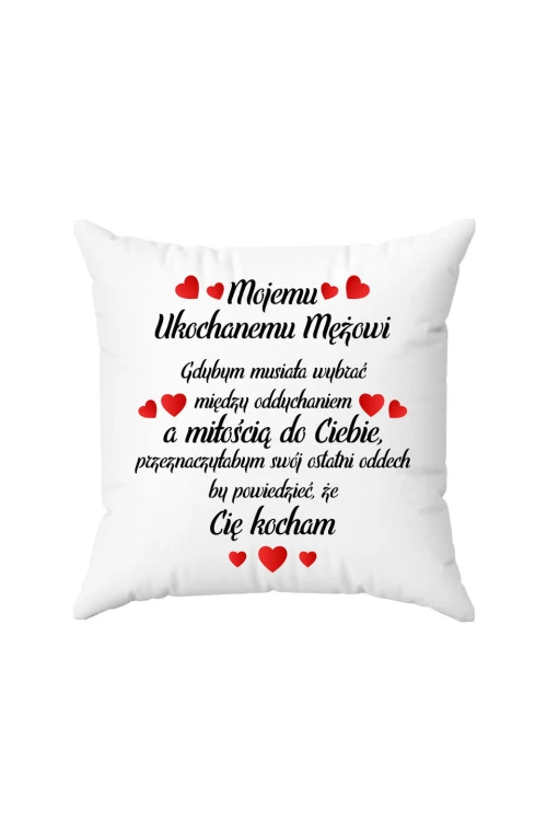 Poduszka Mojemu Ukochanemu Mężowi