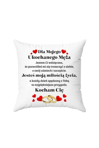 Poduszka Dla mojego Ukochanego Męża 