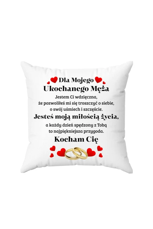 Poduszka Dla mojego Ukochanego Męża