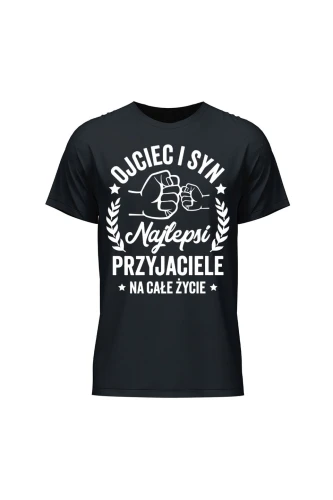 Koszulka męska Ojciec i Syn Najlepsi Przyjaciele na całe życie