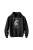 Bluza dziecięca z kapturem Horse Love - czarna