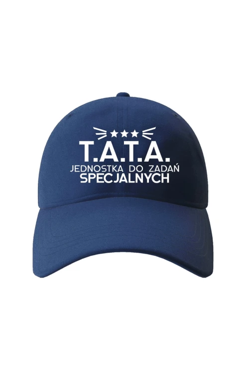 Czapka z daszkiem T.A.T.A Jednostka do zadań specjalnych - granatowa