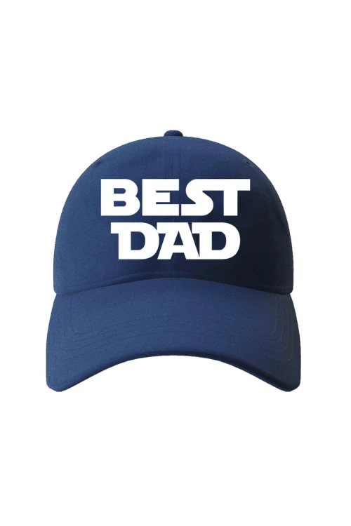 Czapka z daszkiem Best Dad - granatowa