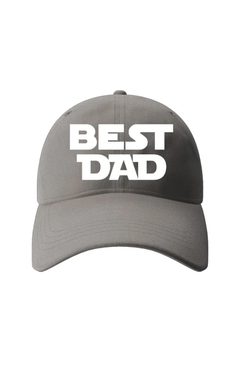 Czapka z daszkiem Best Dad - szara