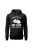 Bluza męska z kapturem Sorry I'm late my cat was sitting on me - czarna