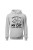 Bluza męska z kapturem Sorry I'm late my cat was sitting on me - szara