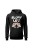 Bluza męska z kapturem Slow life - czarna