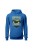 Bluza męska z kapturem Survival Master - niebieska