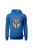 Bluza męska z kapturem Please be kind to others - niebieska