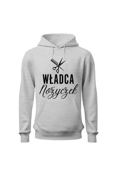 Bluza damska z kapturem Władca nożyczek - szara